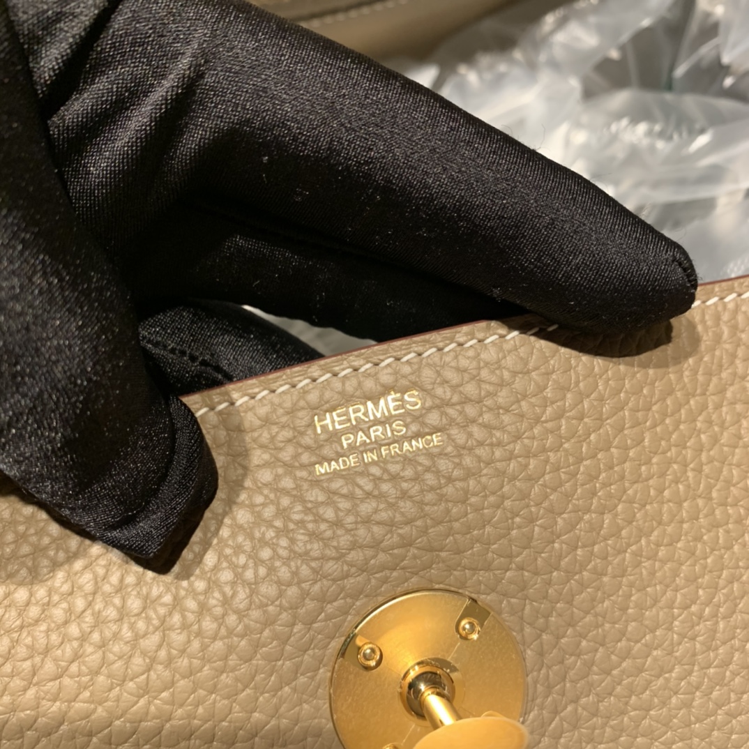 에르메스 린디백30 에토프 금장 끌레망스 가죽